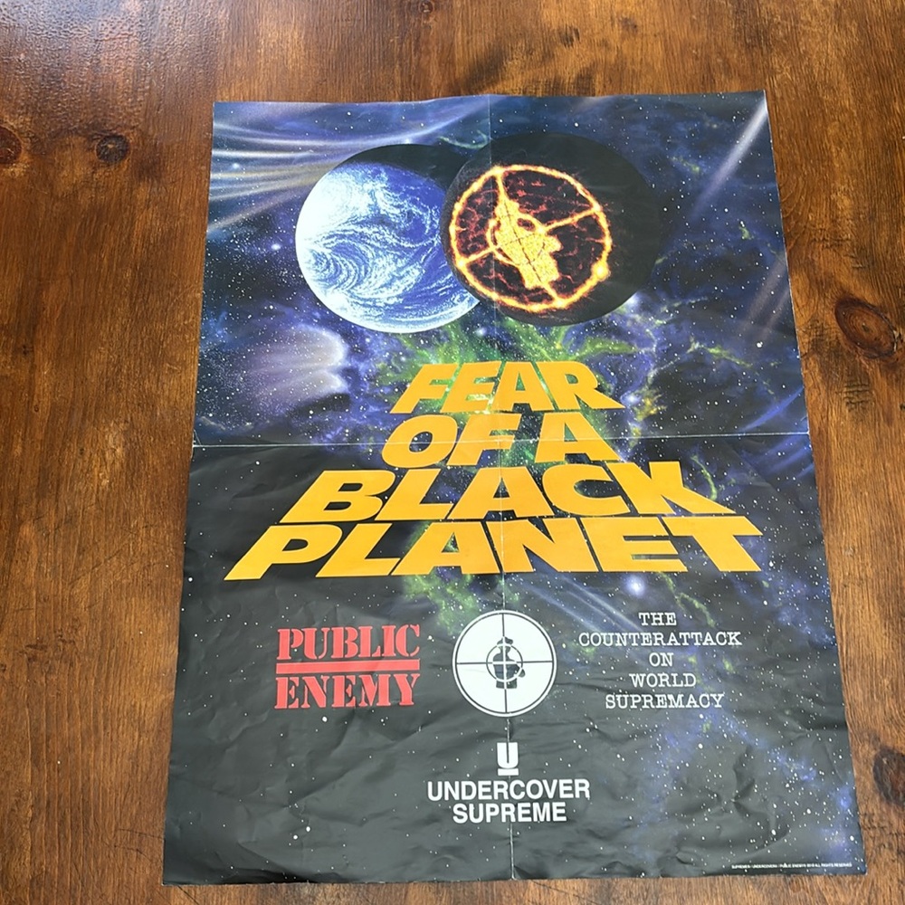 Supreme x Undercover x Public Enemy Poster
